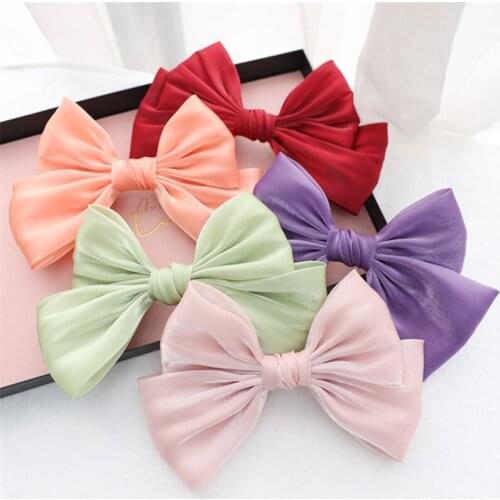 8pcs/Lot Fashion Sweet Design Girls Hair Clips Hairpins Women Bows Children Hair Barrettes Birthday Gift Hair Accessories