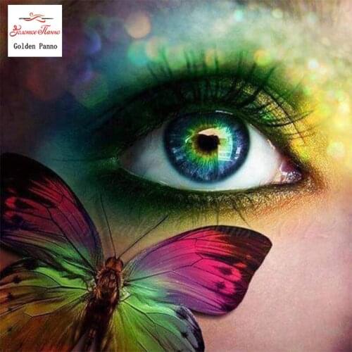 Diamond Painting Full Square 5D Diy Daimond Embroidery Diamant Mosaic Sale Displasy Broderie Diamant beauty&butterfly 12