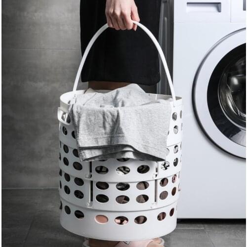 Foldable Large Bathroom Clothes Toy Storage Basket Folding Dirty Clothes Hamper Household Dirty Clothes hamper Laundry Box