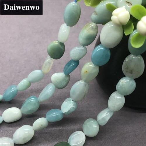 Amazonite Beads Natural Stone Semi Precious Irregular DIY for Bracelet