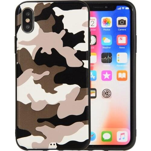 Case For iPhone 11 X XS max XR Army Green Camouflage Phone Case For iPhone 5 6 6S 7 8 Plus Soft TPU Silicon Case Cover Coque