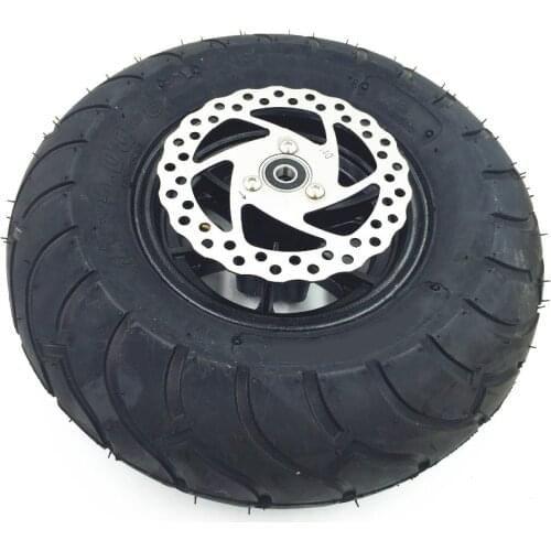 Electric Scooter wheel 13X5.00-6(100/75-6) wheel with 140mm brake disc