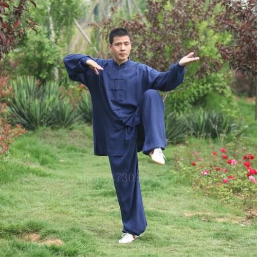 Tang Suit Tai Chi Uniform Hanfu Men High Quality Wushu Kung Fu Clothing Women Kids Adults Martial Arts Wing Chun Wushu Clothing