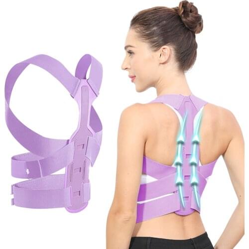 Invisible Back Posture Corrector Back Band Brace Extended Support Belt Adjustable Back Spine Lumbar Posture Correction For Women