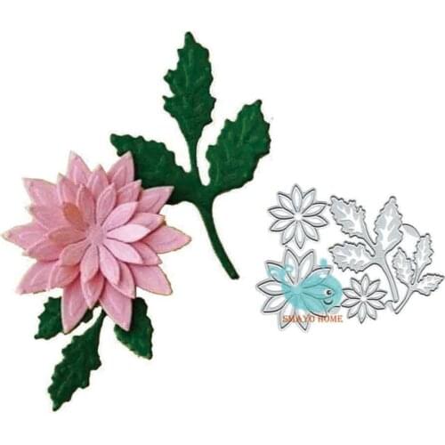 New Design Flower Craft Metal Cutting Dies cut die Cute Scrapbooking Album DIY Paper Card Craft Embossing Die Cuts