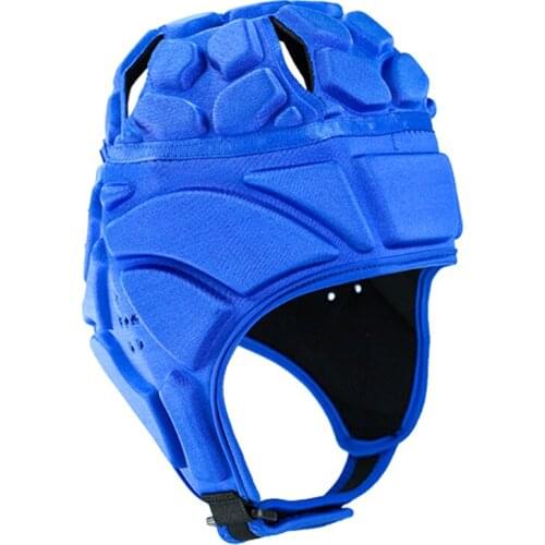 Prefessional Football Soccer Helmet Rugby Scrum Cap Headguard Goalie Hat Head Protector WHShopping