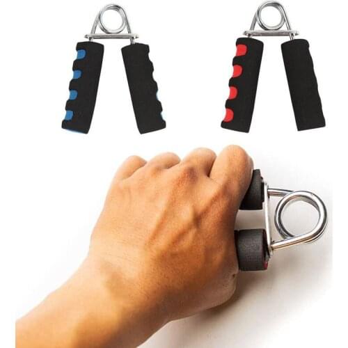 Type A Hand Grips Strengthener Portable Mini Foam Hand Gripper Exerciser Finger Wrist Forearm Strength Trainer Muscle Builder