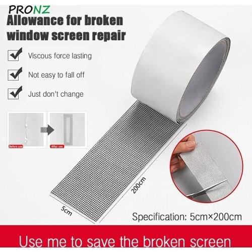 Window Net Anti-mosquito Mesh Self-adhesive Screen Repair Patch Tape Window Door Screen For Home Anti Mosquito Fly Bug Net