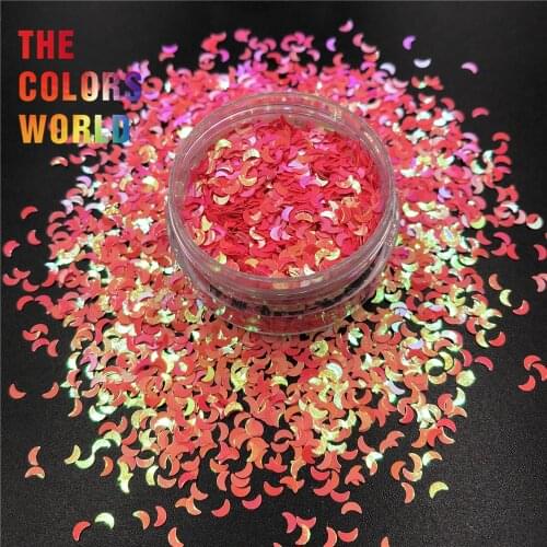 TCT-551 Moon 3MM Nails Glitter Nail Art Decoration arcoíris Body Art arte de uñas Tumbler DIY Crafts Festival Nail Accessories