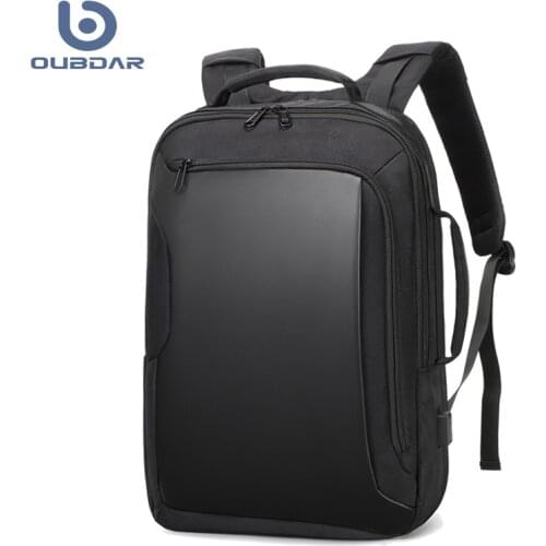 OUBDAR 2020 New Large Capacity 15 inch School Backpack USB Charging Man Laptop Backpack for Teenager waterproof back pack men