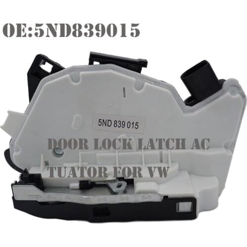REAR LEFT 5ND839015 1S4839015C 5N0839015 D Door Lock Latch Actuator For VW Amarok A1 Passat CC Scirocco Skoda Fabia