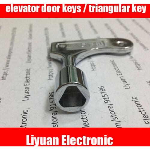 1pcs elevator door keys / triangular key / universal train key