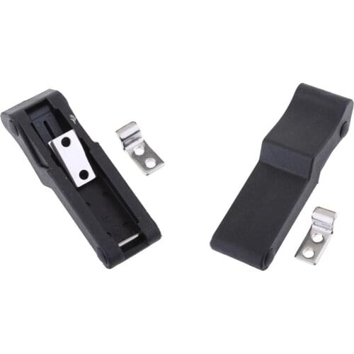 2PCS Flexible Door Extraction Closure Lock 3.8 "Soft Rubber Replacement Over Center