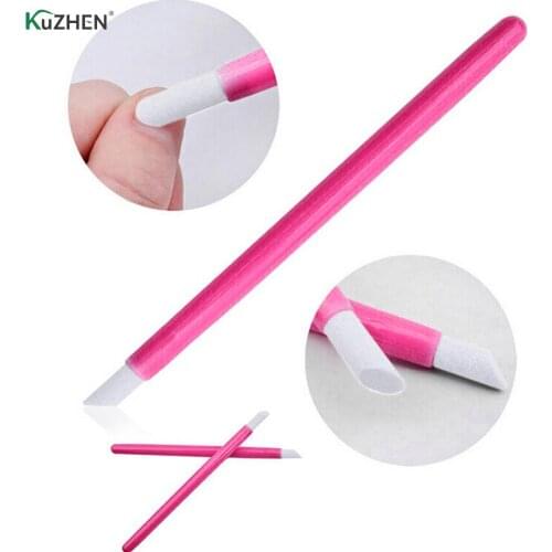 2 Pcs Nail File Professional Nail Art Equipment Manicure Pusher Nail Tools For Women