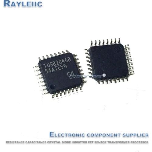 5PCS~50PCS NEW Original TUSB2046BVF QFP-32 TUSB2046BVFR TUSB2046B TUSB2046 QFP32 USB transceiver In Stock