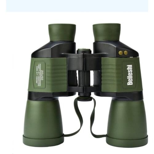 20X50 Binoculars Hunting Professional Wide Angle Bird Watching Travel Sightseeing Rangefinder Binoculars Camping Tool New