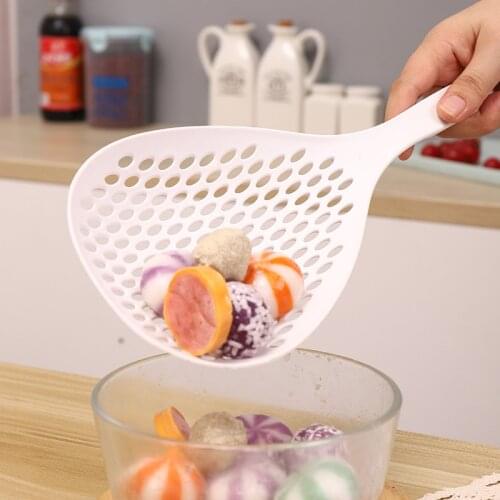 Household Kitchen Large Nylon Colander For Multifunctional High Temperature Resistant Noodle Dumplings Spoon