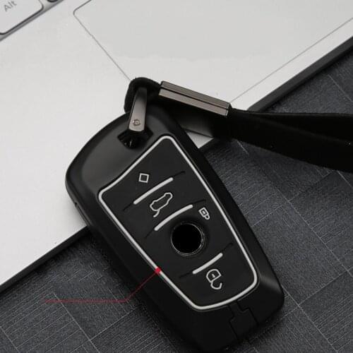 Silica gel Zinc alloy Car Key Cover Case For BMW f30 f10 F20 118i 320i X3 X4 X5 M3 M4 M5 E36 E46 E87 E90 E60 E39 G30 Accessories