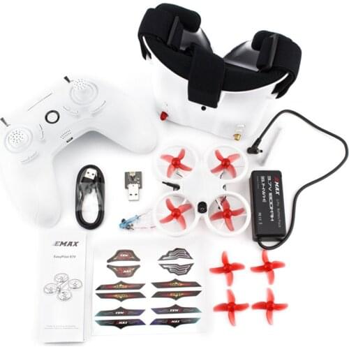 EMAX EZ Pilot 82MM Mini 5.8G Indoor FPV Racing Drone With Camera Goggle Glasses RC Drone 2~3S RTF Version for Beginner