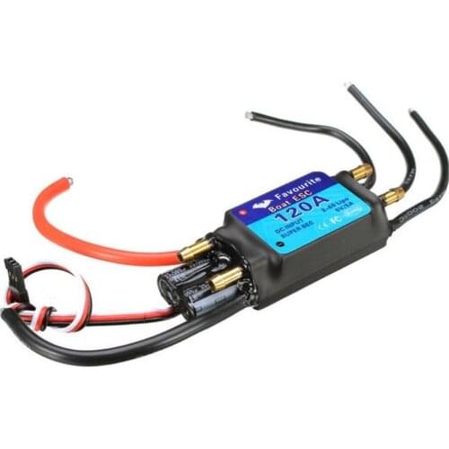 FVT Exceed 120A Speed ​​ESC Controller 2-6S BLHeli BEC For Remote Control FPV Aircraft Multicopter Helicopter