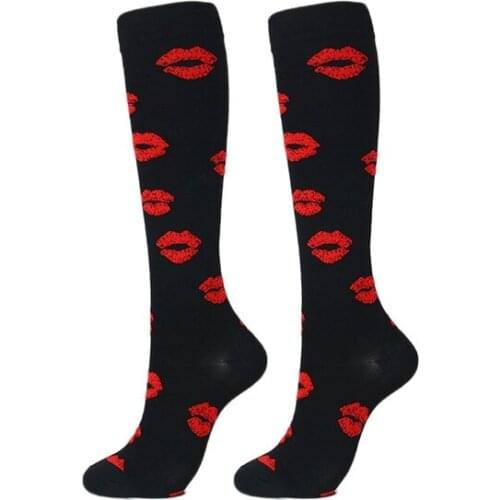 Compression Socks Nursing Leg Relief Pain Knee For Varicose Veins Pregnancy Edema Compression Socks High Stockings EU 35-46