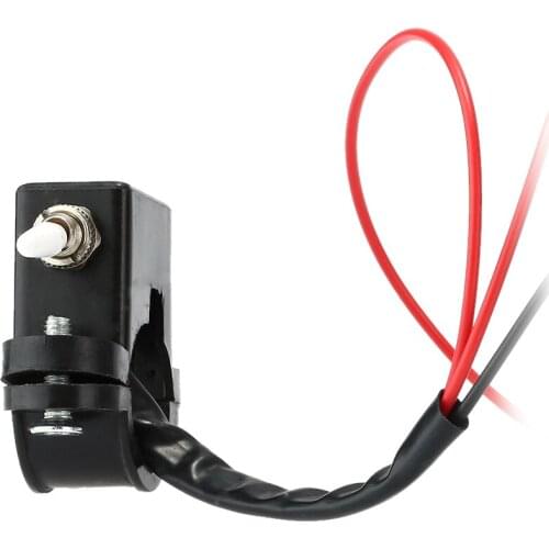 Motorcycle Dual Double Flash Warning Light Switch 2.2cm 2.5cm Diameter Handlebar DIY ON-OFF Switch Accessory for Motorcycle