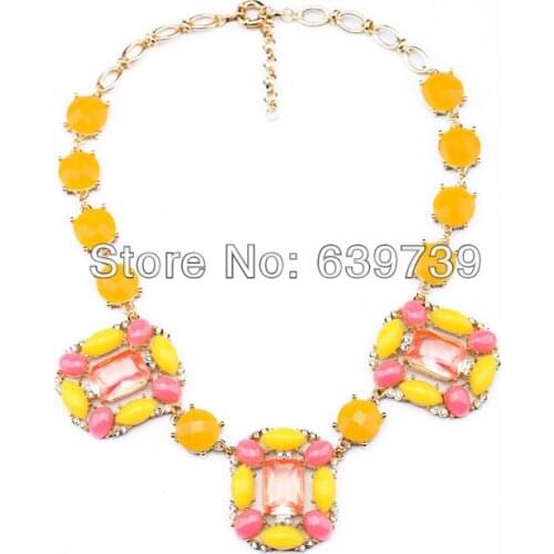 Bulk Price Mother Days Gift Shiny Red Rib Necklace