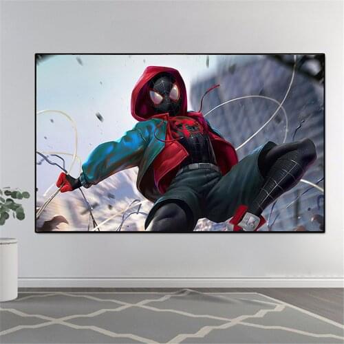 Marvel Superhero Venom VS Spider Man Poster And Print Disney Animation Canvas Painting Wall Art Kid Living Room Home Decoration