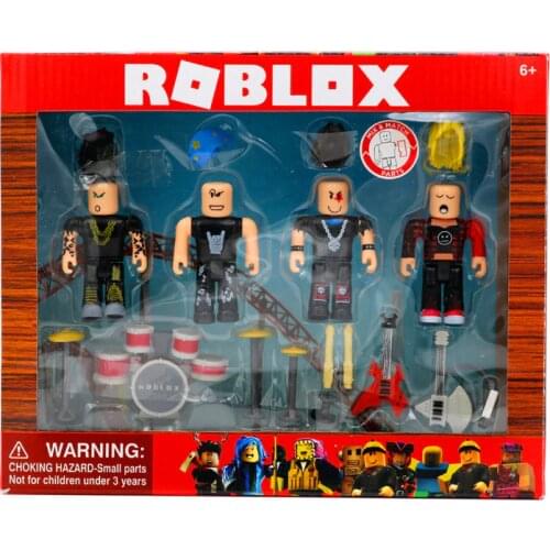 ROBLOX Punk Rockers Mix & Match Set 7cm PVC Suite Dolls Boys Toys Model Figurines Girls Collection Christmas Gifts for Kids