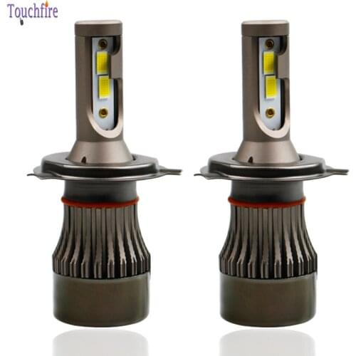 2PCS Super Bright COB LED H4 H7 H11 H13 H1 9005 HB3 9006 HB4 HB5 Auto Headlight Car Bulbs 72W 12000Lm/set 6500K 881 Fog Lamp H16
