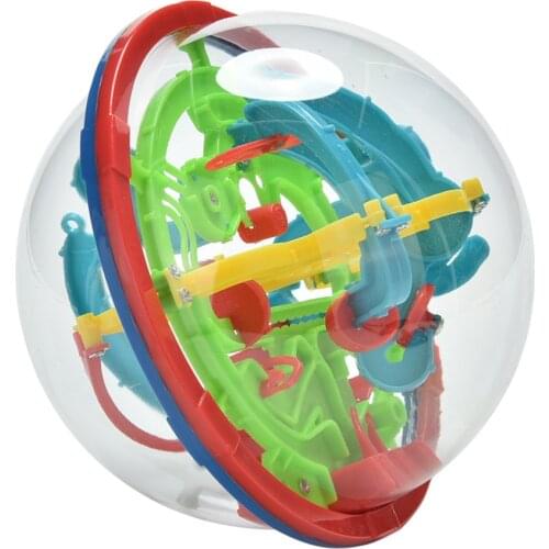 3D Learning Balance Logic Ability Puzzle Game Educational Training Tools Magic Intellect Maze Ball Kids Children Puzzles
