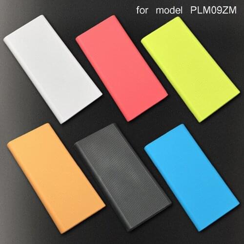 Besegad Soft Silicone Protective Skin Wrap Case Cover Shell Sleeve for New Xiaomi Mi Power Bank 2 10000mAh Dual USB Port