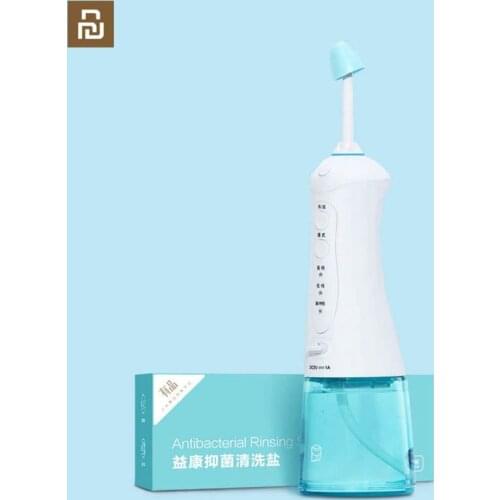 Youpin Miaomiaoce Electric Nasal Irrigator Washing 360 degrees Rotation Clean Nose Allergic Rhinitis Nasal Congestion Sneeze H33