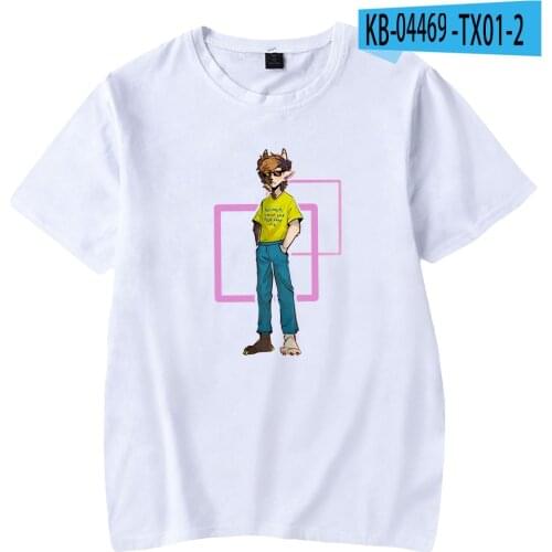 Ranboo T-Shirts Cartoon Print Streetwear Men Women Fashion Oversized T Shirt 100% Cotton High Quality Tees Tops Unisex Clothing