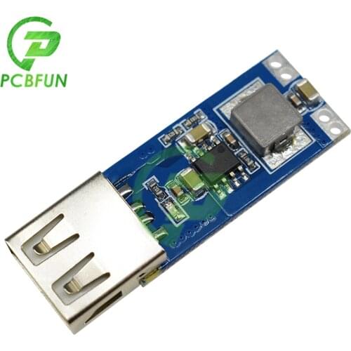 Hot sale Power Bank USB Boost Converter Charger Power Module DC-DC 2.5V-5.5V To 5V 2A Step Up Board USB for Vehicle Mobile Phone
