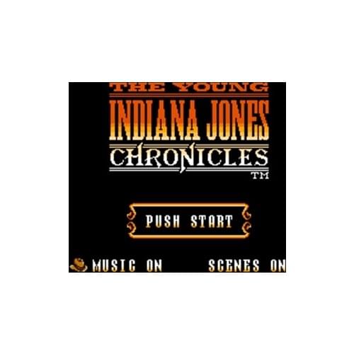 Young Indiana Jones Chronicles, The Region Free 60 Pin 8Bit Game Card For Subor Game Players