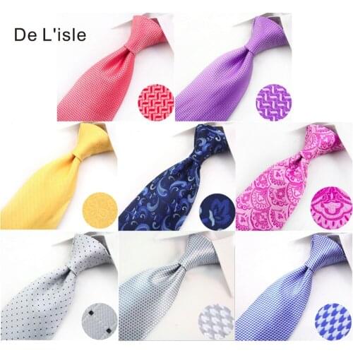 Classic Jacquard Business Necktie Fashion Formal Party Nano Waterproof