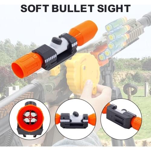 Accessories For Nerf Universal Compatible Soft Bullet Assembly Parts Sniper Gun Elite Sight For Nerf Gun