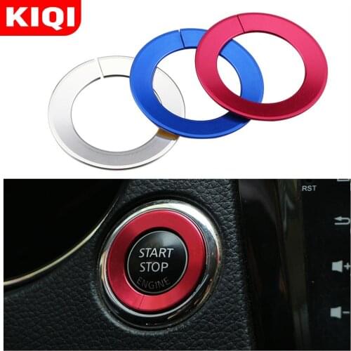 Car Ignition Switch Decoration Key Ring Sticker Trim for Nissan Qashqai J11 Murano XTrail X-trail T32 Teana 2014 - 2019