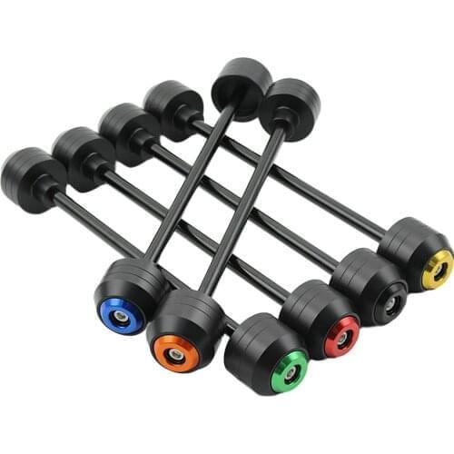 For SUZUKI GSXR GSX-R 600 750 2000-2020 Front Axle Slider Fork Wheel Protector Crash Pad 2019 2018 2017 2016 2015 2014 2013 2012