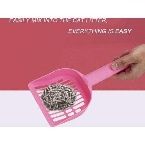 Pet Cat Litter Scoop Tool Plastic Cat Litter Shovel Cleaning Supplies Adapt To All Cats Artifact Pets Neater Scooper
