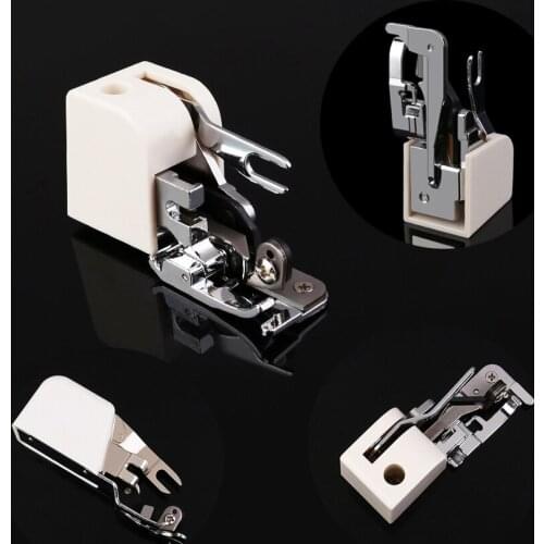 Pulaqi Sewing Machine Knife Over-lock Presser Foot for Sewing Machine Cutter Lock Side Pressure Side Foots with Knife CY-10 DIY
