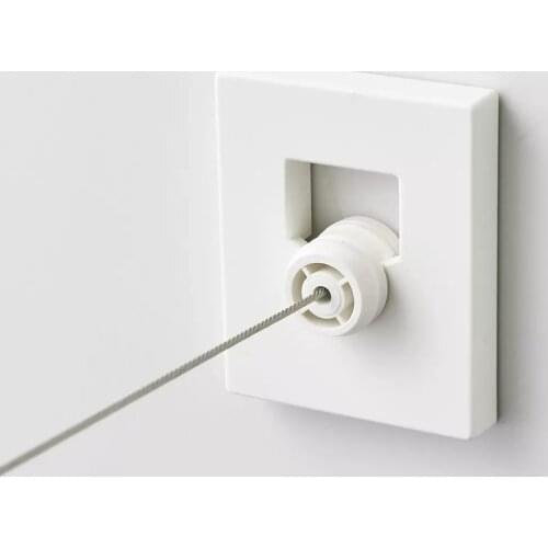 Xiaomi YoupinTelescopic Clothesline Dryer Bathroom The Length of The Clothesline Is 4.2 Meters The Maximum Load 20KG Smart Home