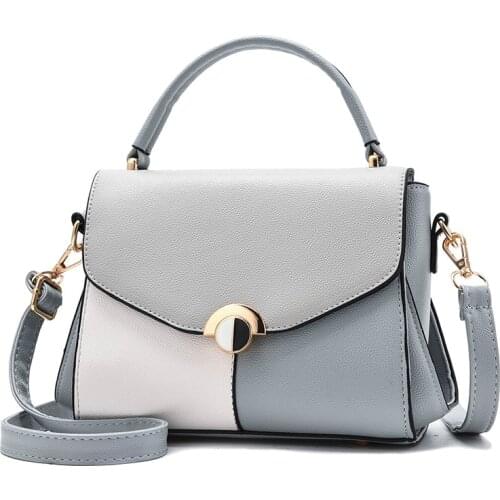 YINGPEI Women PU leather Shoulder student Messenger Bag Top-Handle Women Fashion small bags Female Designer Cell Phone Pocket