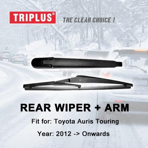 Rear Wiper Arm with Blade for Toyota Auris Touring / Estate (2012-Onwards) 1pc 10" 250mm, Rear Wiper Arm & Rear Wiper Blades