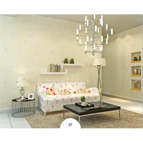 Beibehang behangInterior decoration garden 3d stereo non-woven fashion fresh romantic wallpaper living room bedroom vinyl wall