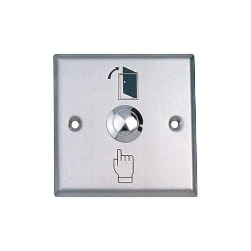 Free Shipping,exit button for Access control ,Stainless Steel ,Dimensions: 86X86 mm, Wholesale,min:1pcs