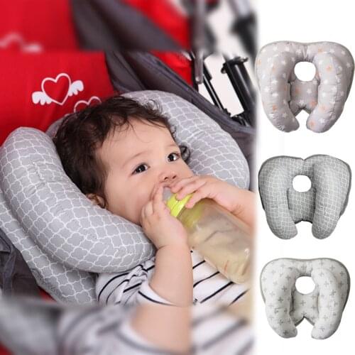 Baby U-shaped Pillow Infant Soft Sleeping Positioner Cushion Head Support Neck Protection Headrest forStroller SafetyAccessories