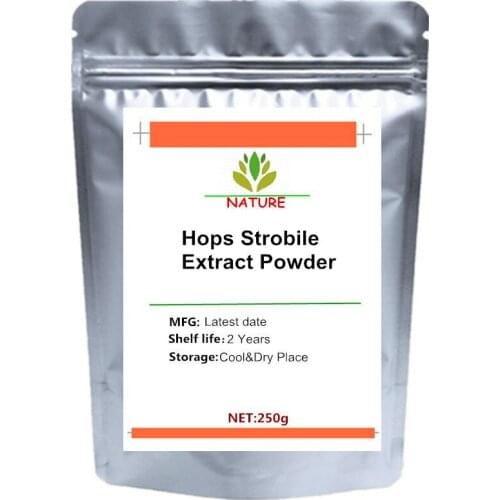 Hops Strobile Extract Powder 10:1, Humulus Lupulus, Hops Flavone, Xanthohumol