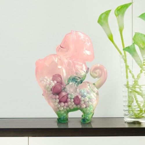 Blind Box Toys White Night Fairy Cat General Anime Figure Transparent Series Guess Bag Cute Animal Figurines Surprise Model Gift